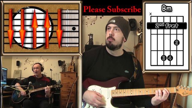Comfortably Numb - Pink Floyd - (with rhythm guitar chords & strumming) смотреть онлайн