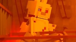 Клип Skillet Monster-FNAF Minecraft Springtrap на английском экран 21:9