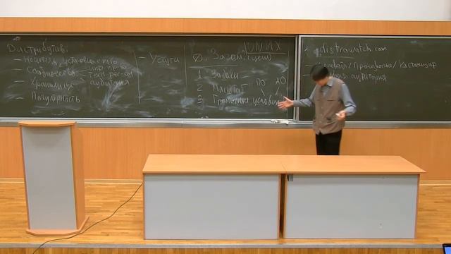 [UNИX][GNU Linux] Лекция 12. Выбор дистрибутива смотреть онлайн