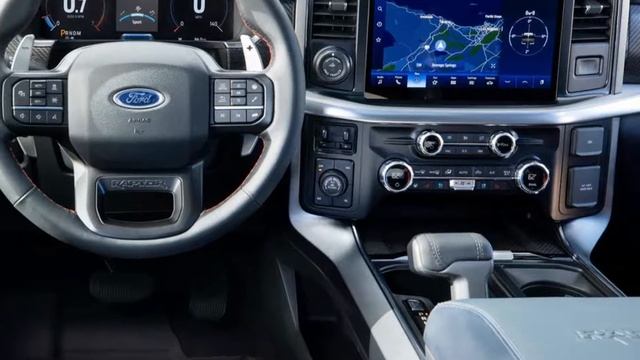 2022 Ford F 150 Raptor INTERIOR, Design смотреть онлайн