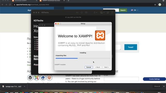 How to Install Xampp On MacOs BigSur | Fix Xampp File Cannot Unzip смотреть онлайн