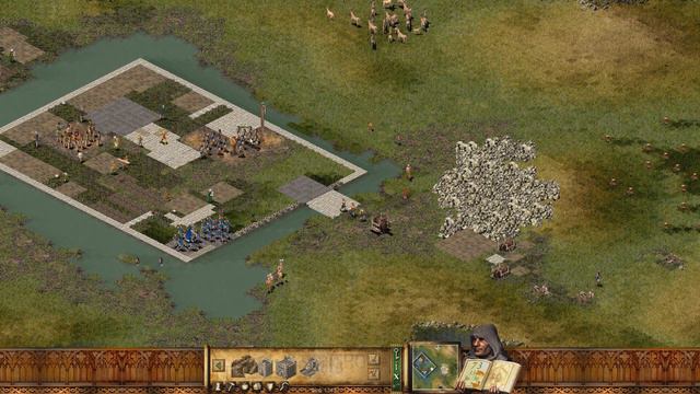 Прохождение Stronghold (2001) Миссия 09 «Прикончить крысу» На самом высоком уровне сложности. смотреть онлайн