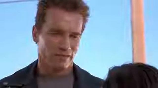 Терминатор 2  Терминатор учится улыбаться  1 1