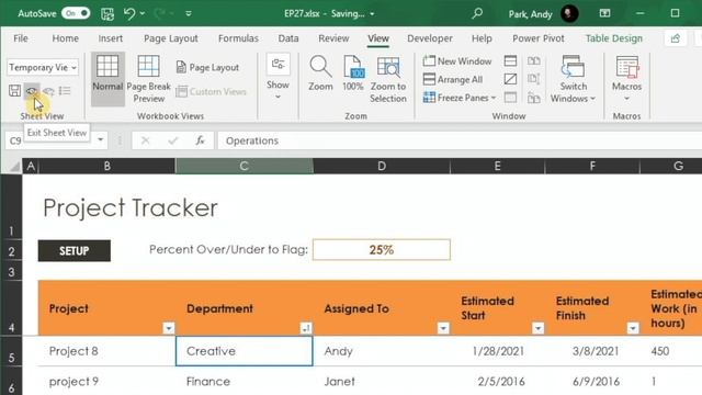 Collaborate better using Sheet View in Excel смотреть онлайн