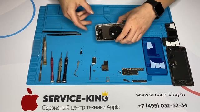 Замена разъёма зарядки на iPhone XS Max смотреть онлайн