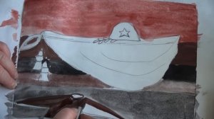 рисуем Вечный огонь