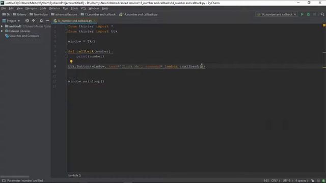 26 - كيفيه انشاء ال Number and Callback فى ( Python , Tkinter ) لتطبيقات سطح المكتب смотреть онлайн