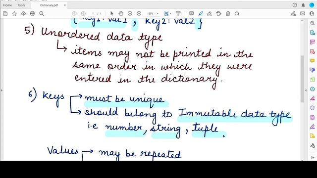 Dictionaries in Python 3: NCERT Class 11 Computer Science: Python Beginner Tutorial in English смотреть онлайн