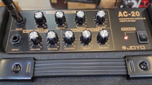 Комбик Joyo AC-20 новая модель для акустической гитары.