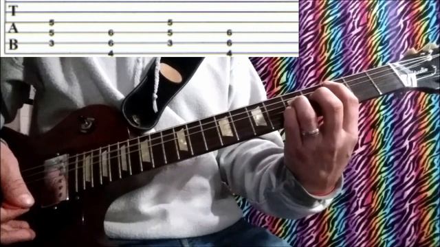 How to Play - "SWEET DREAMS (ARE MADE OF THIS)" w. tabs Solo Included - MARILYN MANSON guitar lesso смотреть онлайн