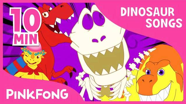 Dig It Up | Dinosaur Songs | + Compilation | PINKFONG Songs for Children смотреть онлайн