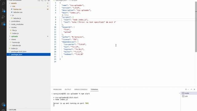 CSV Upload смотреть онлайн
