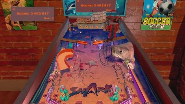 Shark Pinball Platinum Trophy смотреть онлайн