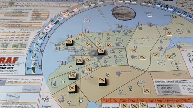 RAF The Battle of Britain: 1940 from Decision Games Playthrough Part 4 смотреть онлайн