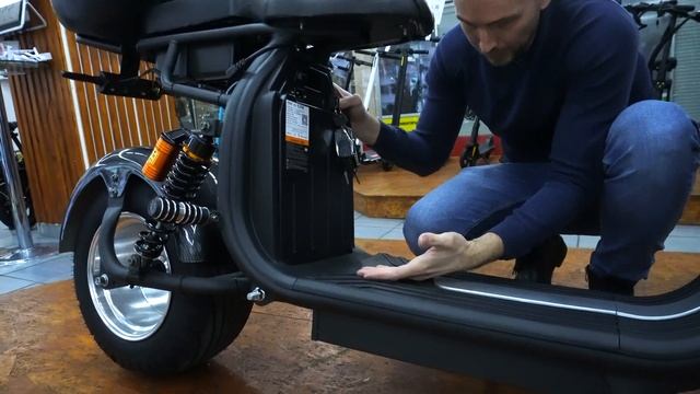 Электроскутер Citycoco Kugoo C6 2000W Обзор и тест новинки 2020г. смотреть онлайн