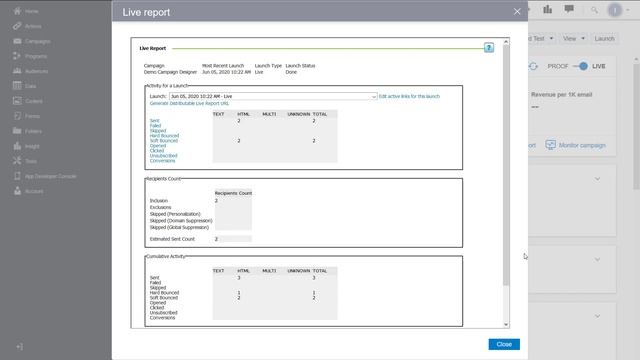 Oracle Responsys - Analyzing email campaign performance смотреть онлайн