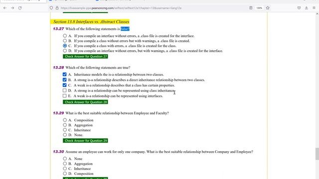 Daniel Liang Java Chapter 13 Multiple Choice Questions Part 3 смотреть онлайн