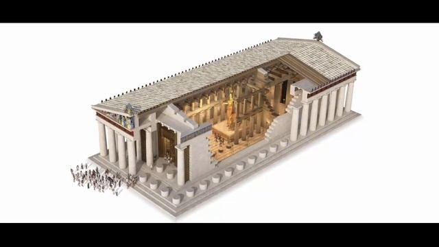 Афинский акрополь. Парфенон -великолепный храм древнегреческой цивилизации