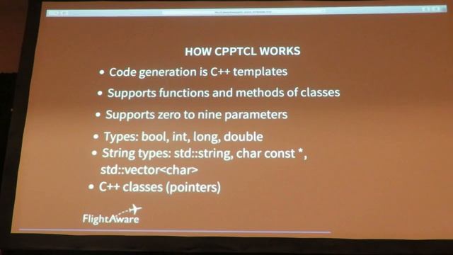 Tcl'2018: cpptcl, a helper to write Tcl C++ extensions (Shannon Noe) смотреть онлайн