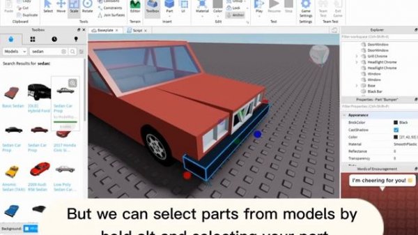 Car Crash Tutorial || Roblox Studio