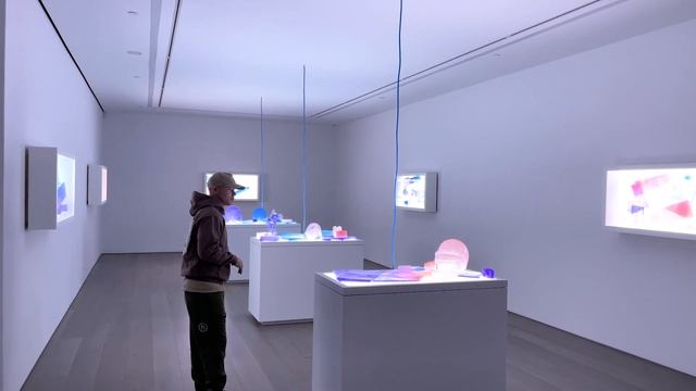 DANIEL ARSHAM WALKTHROUGH OF "TIME DILATION" AT PERROTIN NEW YORK смотреть онлайн