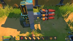 ПОСТРОИЛ ТУРЕЛЬ С АВТОНАВЕДЕНИЕМ В ЛАБИРИНТ - SCRAP MECHANIC SURVIVAL ДЕНЬ 23