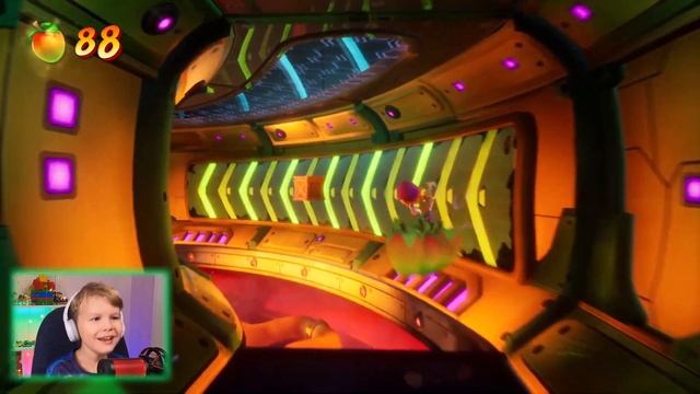 #18 ГОНКИ В КОСМОСЕ CRASH BANDICOOT 4 ПРОХОЖДЕНИЕ смотреть онлайн