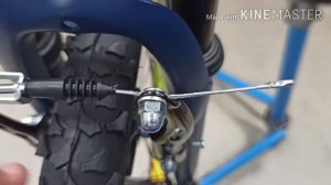 Как настроить тормоза V. brake На велосипеде.