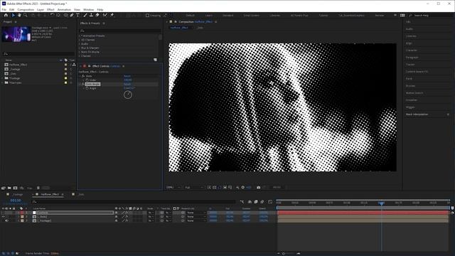 Mosaic Effect ON STEROIDS! Halftone Effect WITH COLORS in After Effects | No Plugins! смотреть онлайн