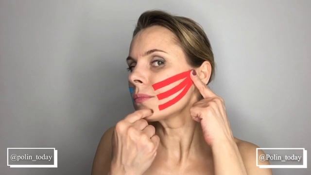 ? НОСОГУБНЫЕ СКЛАДКИ #тейпированиелица #тейпирование #носогубныескладки смотреть онлайн