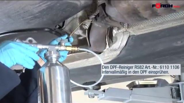 Набор для очистки дизельных сажевых фильтров R582/R583 FORCH Германия смотреть онлайн