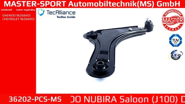 36202-PCS-MS | CONTROL ARM | Master-Sport-Automobiltechnik (MS) GmbH смотреть онлайн