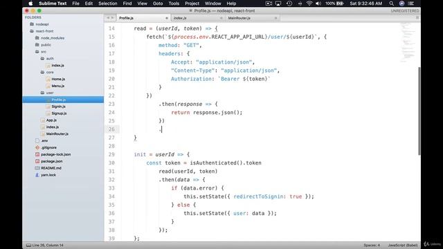 5 Code refactoring fetch user смотреть онлайн