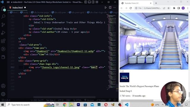 Build and Deploy a Modern YouTube 2.0 Clone With Next.js | Blockchain | Socket.io смотреть онлайн