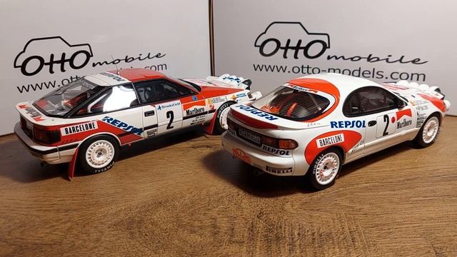 Toyota Celica 4WD Turbo Carlos Sainz Rallye Monte Carlo 1991/1992 Otto 1:18 смотреть онлайн