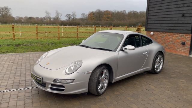 2005 Porsche 997 Carrera S (Arctic Silver) walk around смотреть онлайн