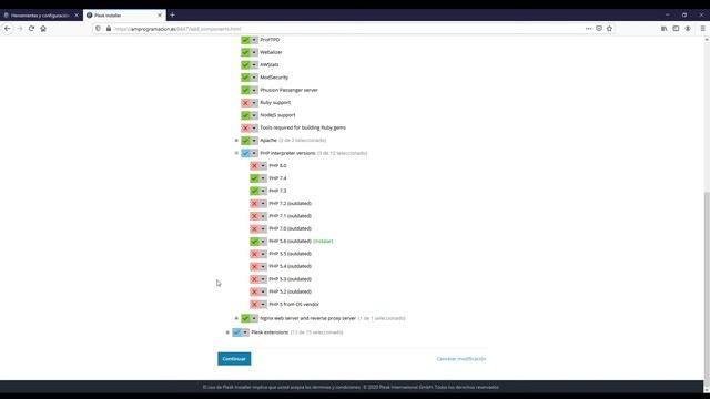 Cómo instalar PHP 5.6 en servidor con PLESK - AM Programación смотреть онлайн