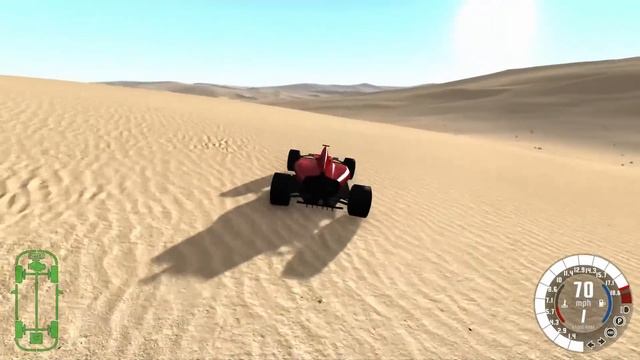 BeamNG.drive Mods - Ghost Desert Map - Monster Truck-ETK 4000-F1 Car смотреть онлайн
