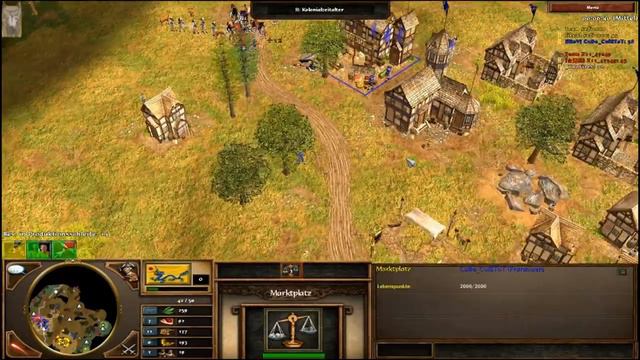 Age of Empires 3 mit Cube real noob action power #242 Multiplayer live commentary german смотреть онлайн