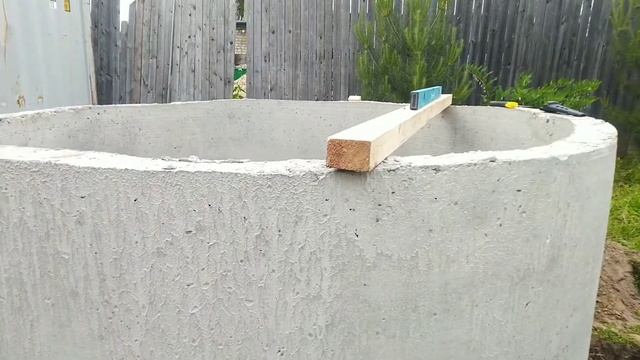 Бассейн для детей. Начало. Бассейн из жб кольца. смотреть онлайн