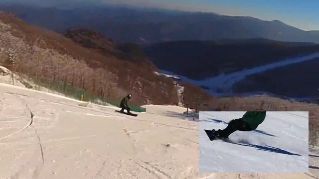 1617 원뽕 Hera3 1-run deep carve snowboarding смотреть онлайн