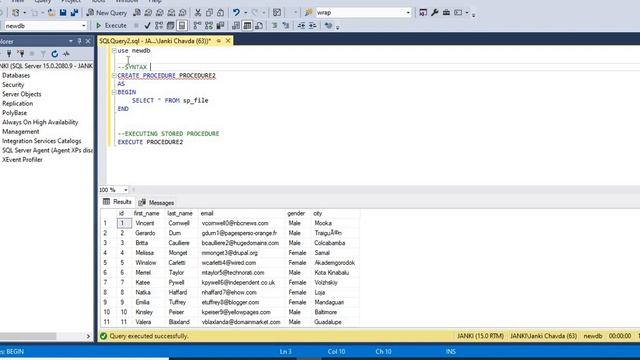 What is Stored Procedure in SQL | How to Create Stored Procedure | Advantages of Stored Procedure смотреть онлайн