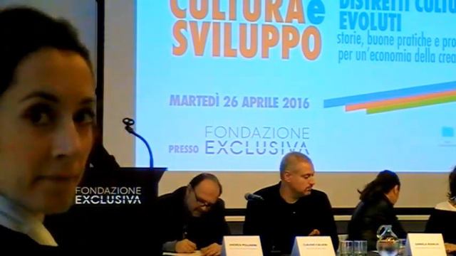 #CulturaEsviluppo Distretti Culturali Evoluti: l'intervento di Fabio Mazzeo смотреть онлайн