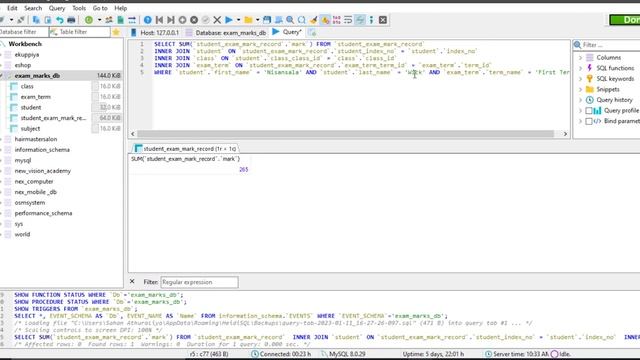 Explain how to use the data usage SUM SQL Functions in Database Tables. смотреть онлайн