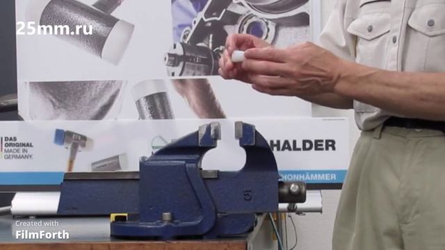 Замена бойков безынерционных молотков и киянок Halder Supercraft смотреть онлайн