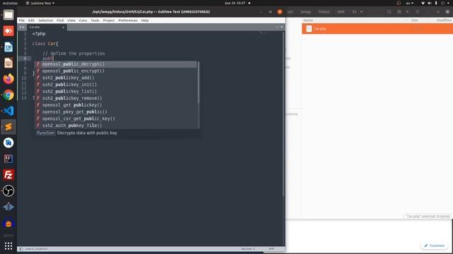 8. What is a property ? | PHP object oriented programming смотреть онлайн