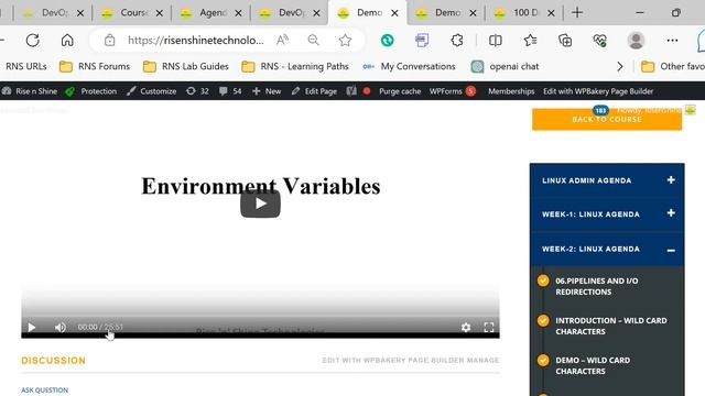 Day-8 Agenda: Cron Jobs & Environment Variables смотреть онлайн