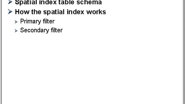 Understanding the ArcSDE Spatial Index смотреть онлайн