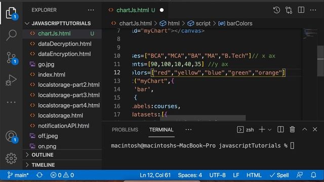 How to use ChartJs library in javascript | Line,Bar,Pie Chart implementation | GitHub Source Code смотреть онлайн