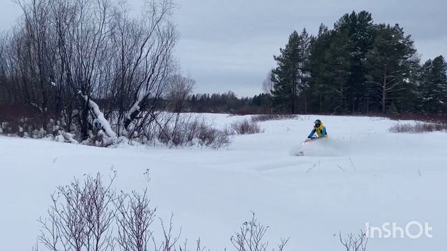 Падения  со снегохода брп.